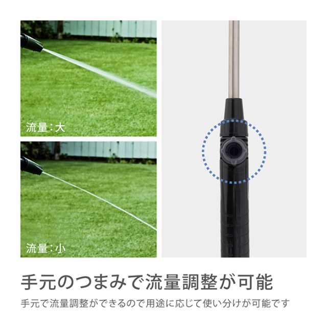 散水ノズル 可変式ジェットウォッシャー (シャワー付) G1136BK タカギ takagi 公式 安心の2年間保証の通販はau PAY マーケット  - タカギ公式 au PAY マーケット店