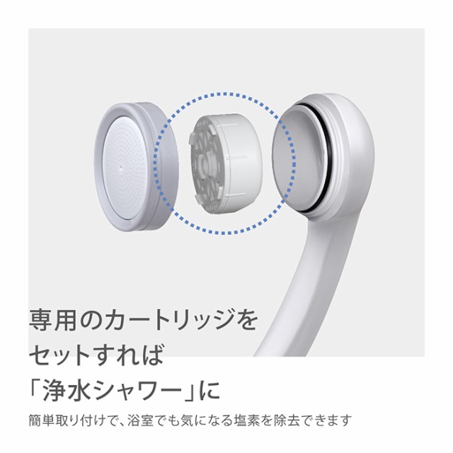 ホース付きシャワーヘッド TBW0200J