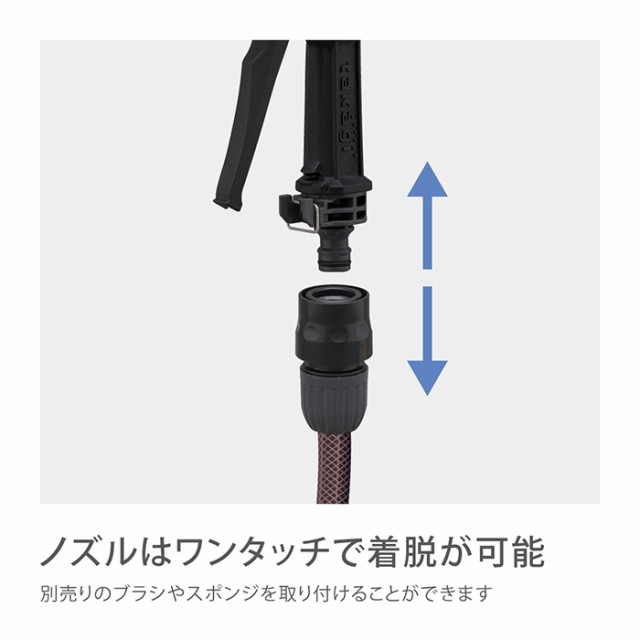 ホース タカギ ホースリール 50m 内径15mm おしゃれ タフブラウン