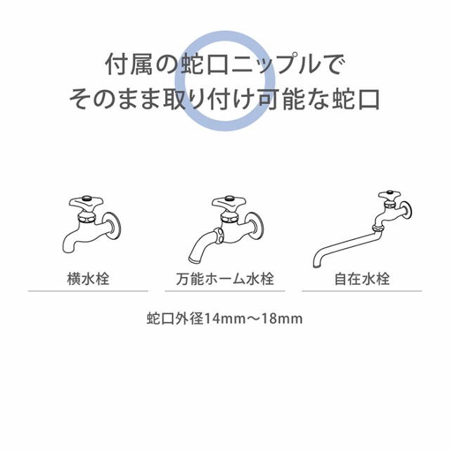 ホース タカギ ホースリール 50m 内径15mm おしゃれ タフブラウン