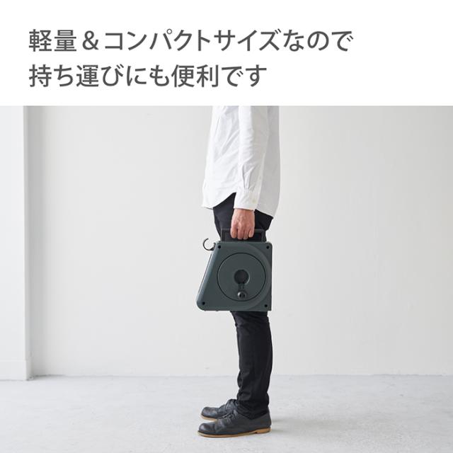 ロイヤルガーデナーズクラブコンパクトガーデンリール?U 10m グリーン×ゴールド おしゃれ VCBNG029 安心の2年間保証_3