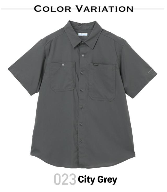 【セール5%OFF】Columbia コロンビア 半袖シャツ シルバーリッジユーティリティIIショートスリーブシャツ トップス メンズ 吸汗速乾 UVカット 紫外線防止 ベンチレーション 軽量 アウトドア 登山 トレッキング ハイキング AE3556 メール便対応_6