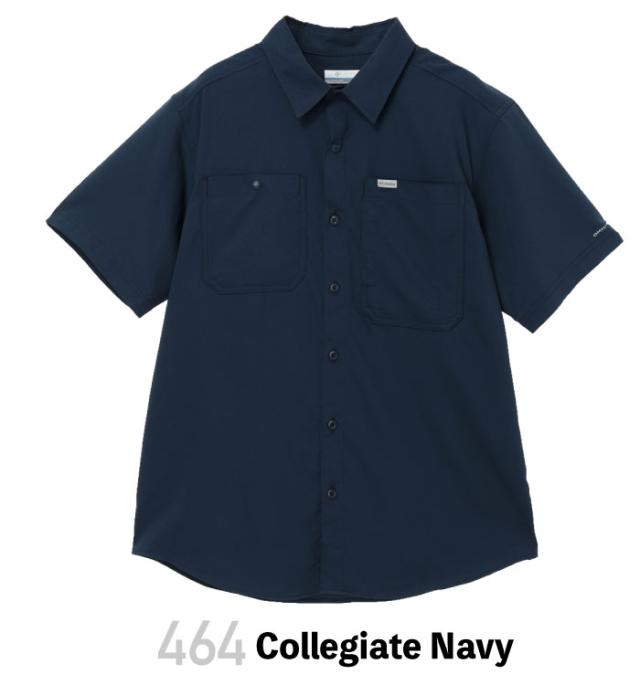 【セール5%OFF】Columbia コロンビア 半袖シャツ シルバーリッジユーティリティIIショートスリーブシャツ トップス メンズ 吸汗速乾 UVカット 紫外線防止 ベンチレーション 軽量 アウトドア 登山 トレッキング ハイキング AE3556 メール便対応_8