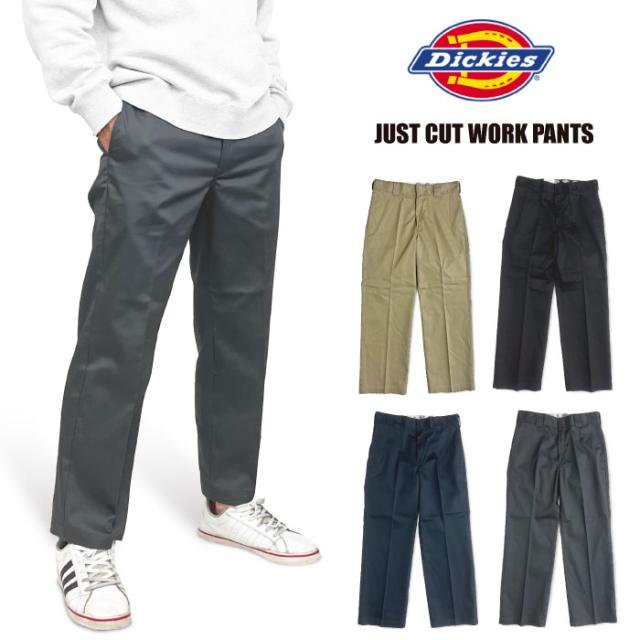 ディッキーズ Dickies ワークパンツ ジャストカット アンクル丈 ストレート チノパンツ 薄手 アメカジ ストリート カジュアル 作業着 作業服 バイク 自転車 UM874 WD874 87428 874-L28 【裾上げ不可】の通販は 6,292円
