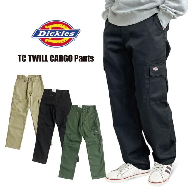 【SALE★10%OFF】【ポイント3倍】ディッキーズ Dickies TCツイルカーゴパンツ ワークパンツ メンズ レディース アメカジ ストリート アウトドア カジュアル 作業着 作業服 バイク WD5832【裾上げ不可】 8,415円