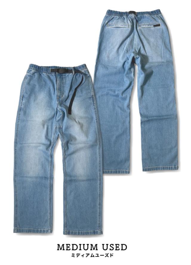 日本限定モデル Gramicci グラミチ デニムパンツ クライミングパンツ イージーパンツ ロングパンツ ジーンズ ジーパン ストレート メンズ アウトドア ストレッチデニムレギュラーフィットパンツ GMP5-SJP13 裾上げ不可_7