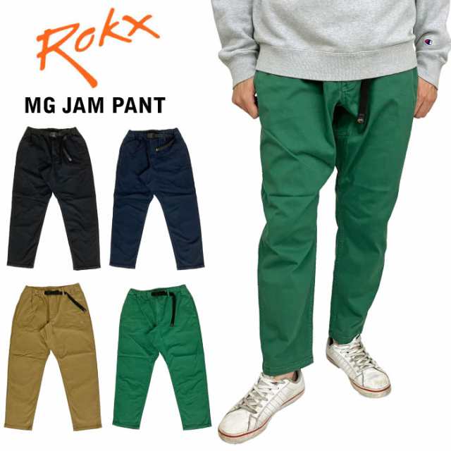 【2024秋冬新作】Rokx ロックス エムジー ジャムパンツ MG JAM PANT クライミングパンツ アウトドア キャンプ 登山 トレッキング ボルダ