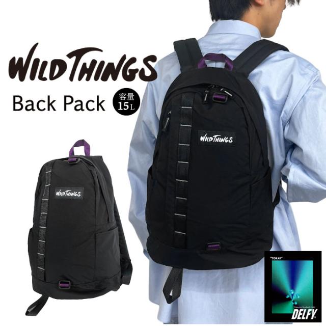 WILD THINGS ワイルドシングス バックパック 15L アウトドア キャンプ フェス メンズ レディース デルフィー 防水 撥水 透湿 防風 WT-380-3802