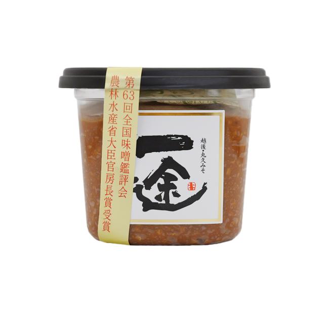 味噌 天然醸造味噌 一途 500g×6個 3kg みそ 北海道産大豆 国産丸米 十割こうじ味噌 調味料 味噌汁 丸久味噌