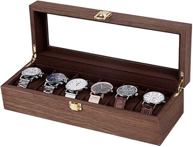 腕時計収納ケース 腕時計収納ボックス コレクションケース ６本 高級時計 時計ケース アクセサリー ウォッチ 男女兼用 高級木製 オシャレの通販はau Pay マーケット Authentic One