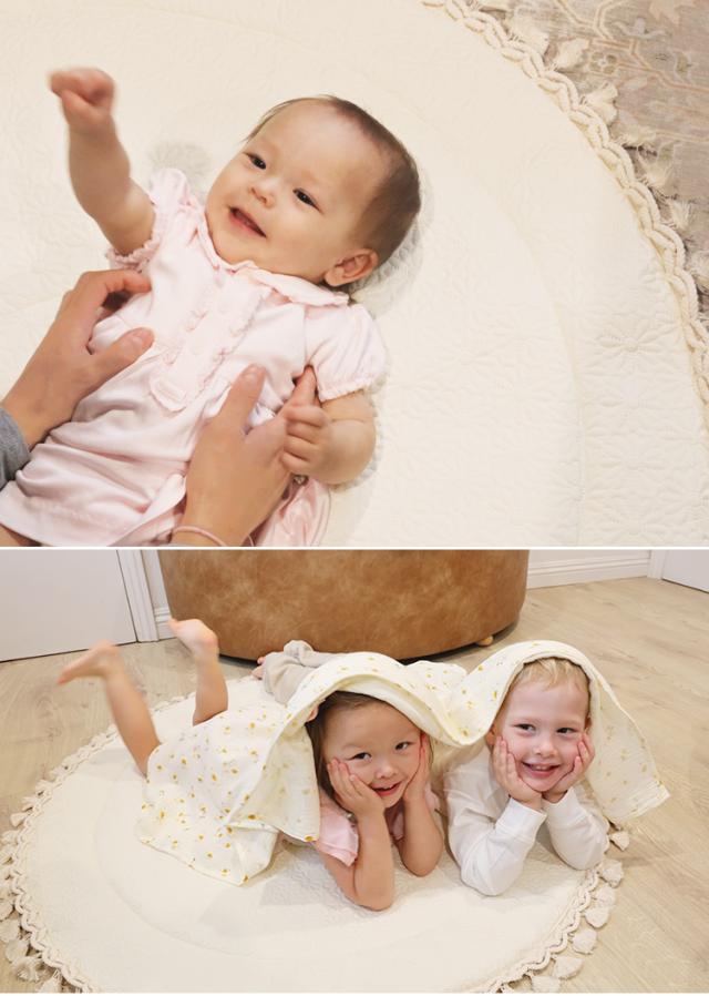 サニーマット ベビー 赤ちゃん ラグ 出産祝い おむつ替え 昼寝