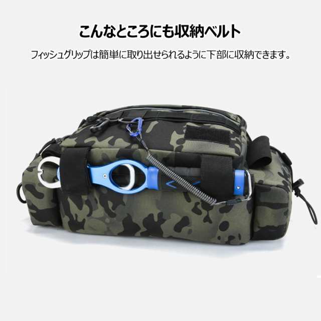 フィッシングバッグ 釣りバッグ ロッドホルダー フィッシング
