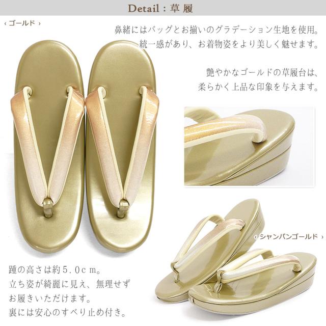 草履バッグセット 留袖 草履 バッグ セット バッグセット 草履