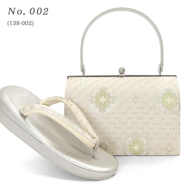 草履バッグセット 留袖 草履 バッグ セット バッグセット 草履バッグ 花模様 古典柄 礼装 黒留袖 / M L LL フリーサイズ 小さいサイズ 大きいサイズ 金 淡金 / 結婚式 披露宴 入学式 卒業式 お宮参り フォーマル レディース_7