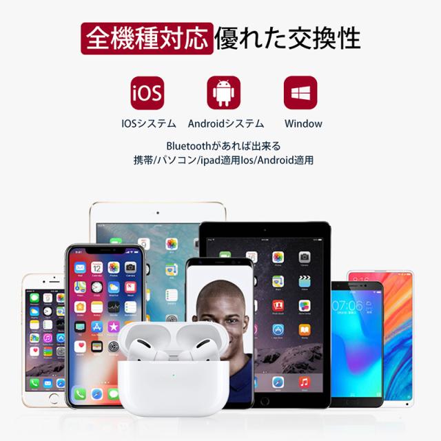 送料無料 ワイヤレスイヤホン5 2 Bluetooth5 2 充電ケース付き マイク内蔵 ハンズフリー通話 ハイレゾ スポーツ 防滴 日本語説明書付 Iphの通販はau Pay マーケット Pearショップ