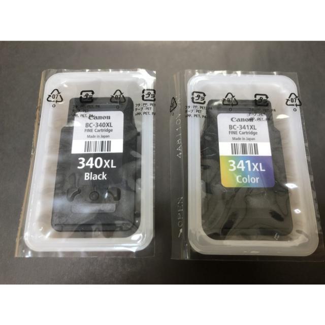 CANON（キャノン) 純正インク純正品 BC-340XL BC-341XL ２個セット （ ブラック BC340XL カラー BC341XL）送料無料 5,670円
