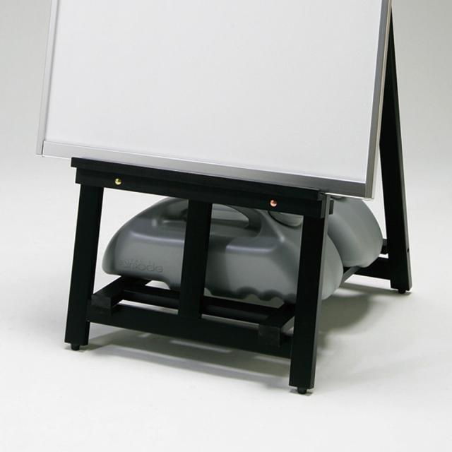 【定まり代わりになる店】ベルク アル流行り物 画架 MS195 K(黒いこと) 兼ね合い 大型 広報活動 告げ知らせる お引き回し 貼り出し 出来事 催事 屋内用