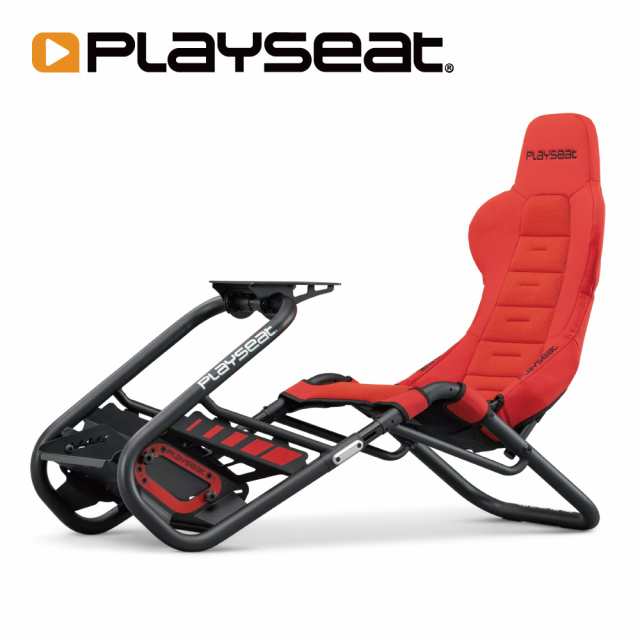 Playseat Trophy Red レーシングシミュレータ フルアジャスタブル ダイレクトドライブホイール対応 Actifit素材採用 1年保証 輸入品