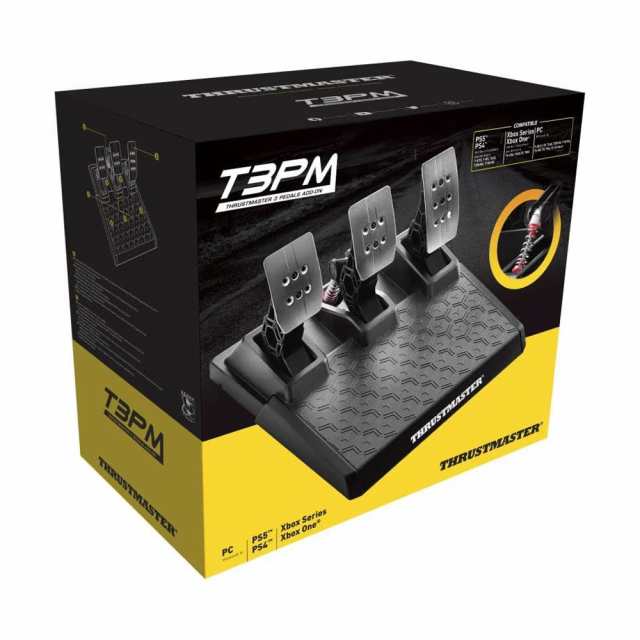 Thrustmaster スラストマスター T3PM Pedals 磁気ペダルセット 加重