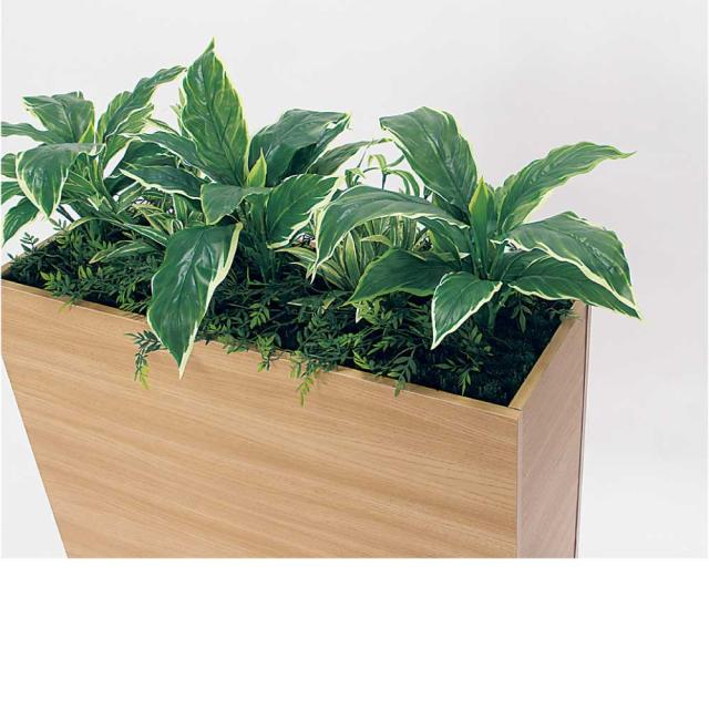 BOXプランター パーテーション フェイクグリーン 人工観葉植物 850x950x400 グリーンパーテーション 【正規代理店】 ベルク 間仕切り 人工植物 人工樹木 造花 空間演出 オフィス クリニック エントランス 店舗 受付 インテリア 国産 屋内用 BELK GreenMode GR2010_1