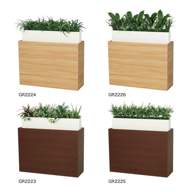BOXプランター パーテーション フェイクグリーン 人工観葉植物 900×1000×300 両面ラックポケット付き 【正規代理店】 ベルク 間仕切り 人工植物 人工樹木 造花 空間演出 オフィス クリニック エントランス 店舗 受付 インテリア 国産 屋内用 BELK GreenMode GR2223_3
