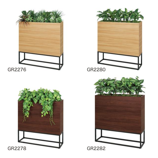 BOXプランター パーテーション フェイクグリーン 人工観葉植物 900×1190×550 グリーンパーテーション 【正規代理店】 ベルク 間仕切り 人工植物 人工樹木 造花 空間演出 オフィス クリニック エントランス 店舗 受付 インテリア 国産 屋内用 BELK GreenMode GR2278_3