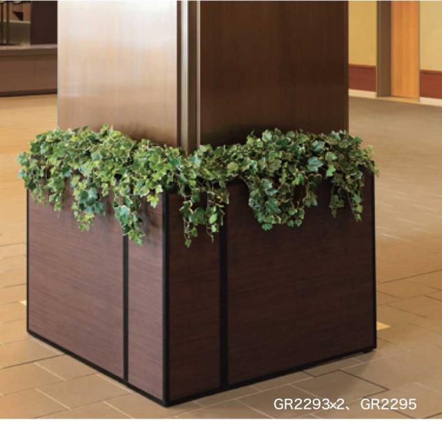 BOXプランター パーテーション フェイクグリーン 人工観葉植物 300×1090×300 グリーンパーテーション 【正規代理店】 ベルク 間仕切り 人工植物 人工樹木 造花 空間演出 オフィス クリニック エントランス 店舗 受付 インテリア 国産 屋内用 BELK GreenMode GR2292_5