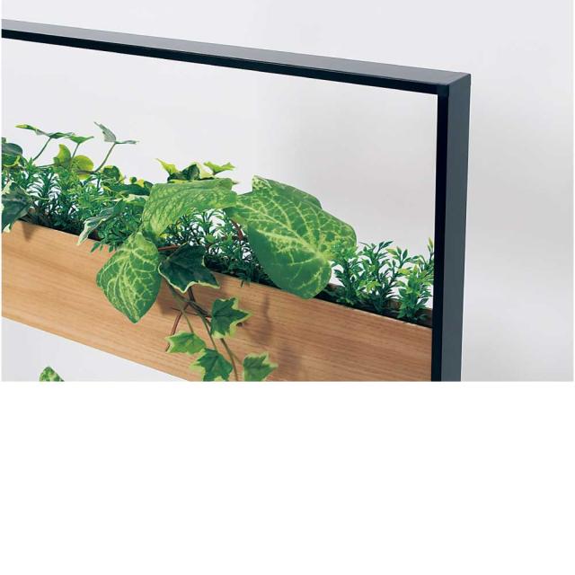 パーテーション フェイクグリーン 人工観葉植物 724×1300×300 パネルパーテーション グリーンパーテーション 【正規代理店】 ベルク 間仕切り 人工植物 人工樹木 造花 空間演出 オフィス クリニック エントランス 店舗 受付 インテリア 国産 屋内用 BELK GreenMode GR2003_2