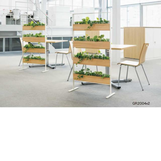 パーテーション フェイクグリーン 人工観葉植物 724×1300×300 パネルパーテーション グリーンパーテーション 【正規代理店】 ベルク 間仕切り 人工植物 人工樹木 造花 空間演出 オフィス クリニック エントランス 店舗 受付 インテリア 国産 屋内用 BELK GreenMode GR2003_5