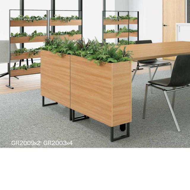 パーテーション フェイクグリーン 人工観葉植物 724×1300×300 パネルパーテーション グリーンパーテーション 【正規代理店】 ベルク 間仕切り 人工植物 人工樹木 造花 空間演出 オフィス クリニック エントランス 店舗 受付 インテリア 国産 屋内用 BELK GreenMode GR2003_6