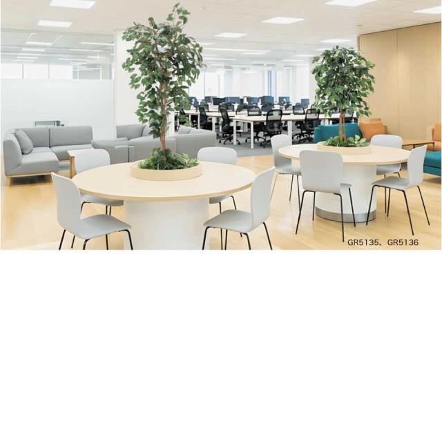 テーブル樹木 1200×1900×タイプ 樹木パーテーション 人工樹木 パーテーション パーティション 【正規代理店】 ベルク 癒し フェイクグリーン 人工観葉植物 造花 装飾 インテリア BELK GreenMode グリーンモード 屋内用 国産 GR5146_8