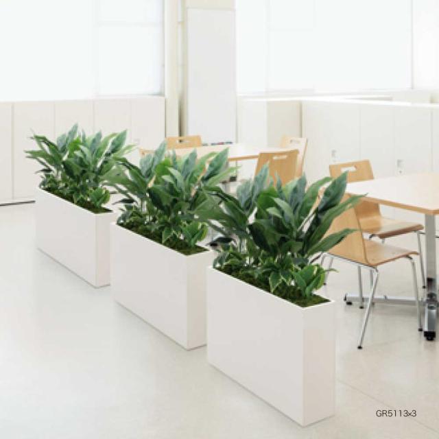 樹木プランター 1100×1600×600 樹木パーテーション 人工樹木 パーテーション パーティション 汎用 【正規代理店】 ベルク 使いやすい おしゃれ 癒し フェイクグリーン 人工観葉植物 造花 装飾 インテリア BELK GreenMode グリーンモード 屋内用 国産 GR5117_4