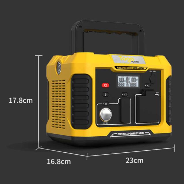 正規代理店】ポータブル電源 TogoPower ADVANCE500 500W 400Wh 正規代理店】ポータブル電源 TogoPower ADVANCE500 500W 400Wh