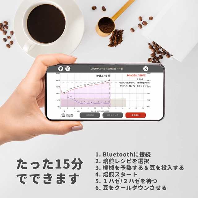 Sandbox Smart Roaster R1 + COOLER 焙煎冷却機 コーヒークーラー 電熱