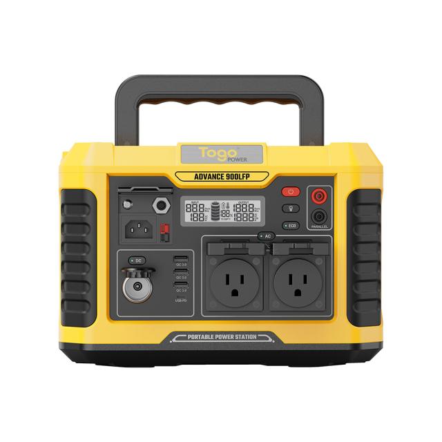 【正規代理店】TogoPower ADVANCE900LFP ポータブル電源 リン酸鉄ポータブル電源 900W 538Wh ワイヤレス充電 長寿命 防災 災害 非常 緊急_1