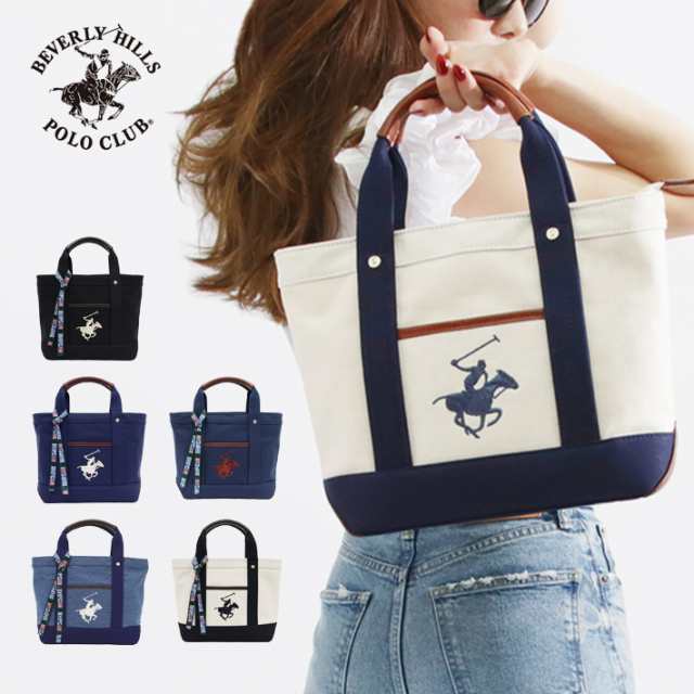 BEVERLY HILLS POLO CLUB ビバリーヒルズポロクラブ TOTE BAG ロゴ