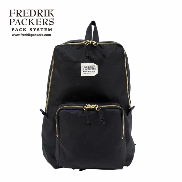 FREDRIK PACKERS フレドリックパッカーズ 420D SNUG PACK スナッグパック バックパック リュックサック メンズ レディース 15L ブラック