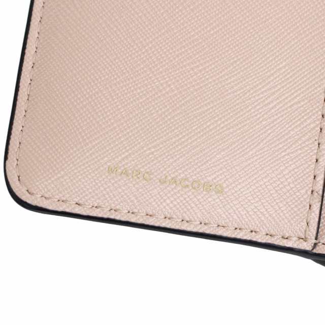 MARC JACOBS マークジェイコブス THE SNAPSHOT COMPACT WALLET ザ スナップショット コンパクト ウォレット  二つ折り財布 サイフ コイン