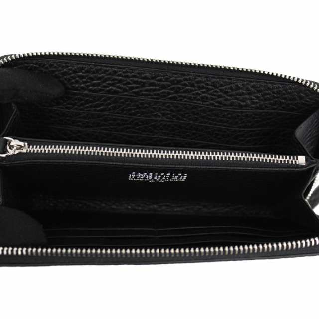 Maison Margiela メゾン マルジェラ Zip Around Leather Wallet ジップ アラウンド レザー ウォレット 長財布  ラウンドファスナー L字型 ｜au PAY マーケット