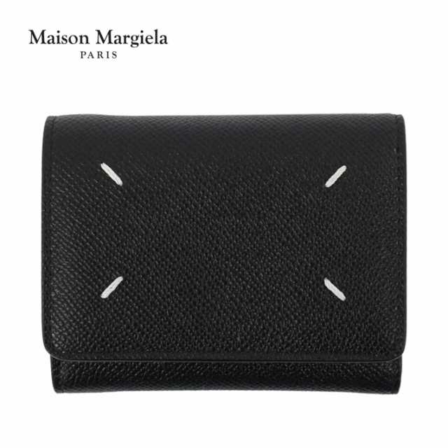 Maison Margiela メゾン マルジェラ Three Fold Wallet スリー フォールド ウォレット 三つ折り財布 小銭入れ コインケース メンズ レディース ブラック レザー 本革 SA3UI0017 P4745 T8013 コンパクト おしゃれ プレゼント ギフト 通勤 通学 送料無料の通販は 56,680円