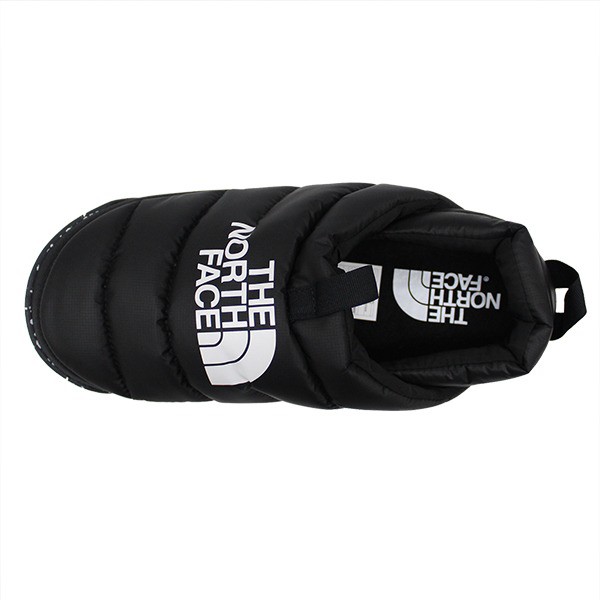 THE NORTH FACE ザ ノースフェイス NUPTSE MULE ヌプシ ミュール ダウン スリッパ スリッポン シューズ メンズ 防寒 撥水  ブラック プレ