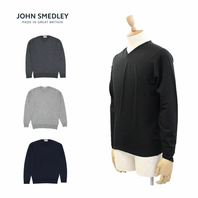 JOHN SMEDLEY ジョン スメドレー ジョンスメドレー SHIPTON シプトン 30ゲージ スタンダードフィット ニット メンズ プレゼント ギフト