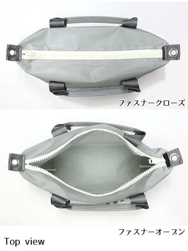 JIB ファスナーつきトートバッグ オーバージップ Sサイズ FTS
