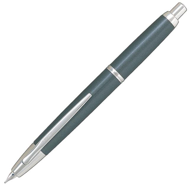 PILOT パイロット 万年筆 キャップレス・デシモ ダークグレーマイカ FCT-15SR-GY（ペン種 要選択/EF・F・M） ペン先：18K ロジウム仕上の通販は 22,000円