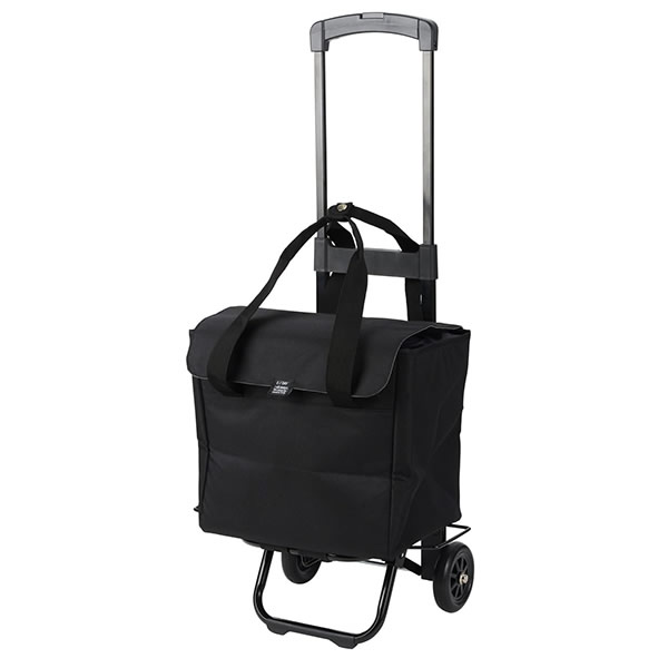 レップ(Rep) COCORO 4WAY ショッピングカート Multi（マルチ） ブラック 550311 25L 保冷・保温 耐荷重量：20kgまで バッグ取り外し可・タイヤ取り外し不可