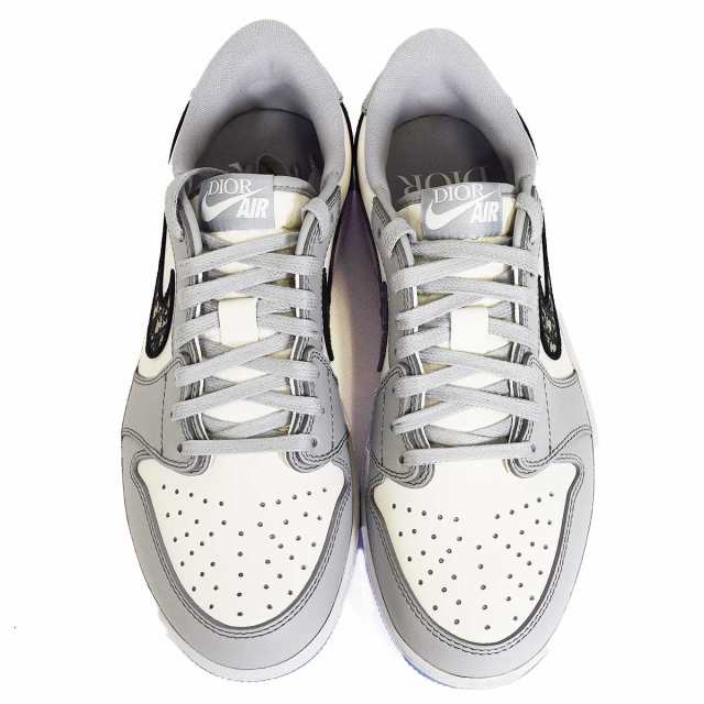 新品 Dior Nike ディオール ナイキ エアジョーダン1 ローカットスニーカー サイズ25 5cm ベージュ ホワイト Cn8608 002 Made In Itaの通販はau Pay マーケット Azabu Vintage