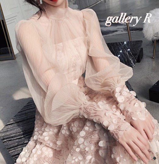 ドレス ワンピース シースルーワンピース ドレス パーティードレス パーティー 結婚式 華やかの通販はau Pay マーケット インポートセレクト Gallery R