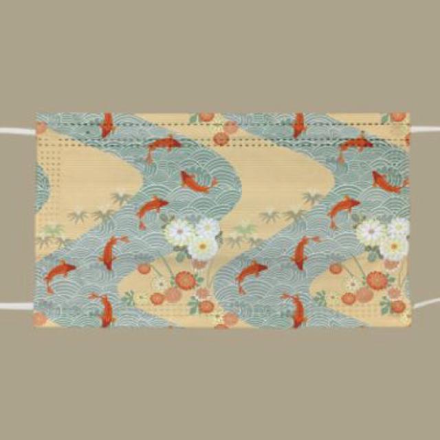 和柄 デザイン マスク 枚入り 5カラー 各4枚入り 新年 正月 元旦 新年 Newyear ツル 鯉 てまり 大人 おしゃれ 着物 日本 イラスト 重ねの通販はau Pay マーケット オールバイ