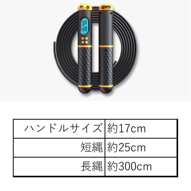 ヒルナンデスで放送 エアロープ10分 縄跳び エア縄跳び 2way なわとび 縄なし縄跳び トレーニング 消費カロリー 回数カウント タの通販はau Pay マーケット オールバイ