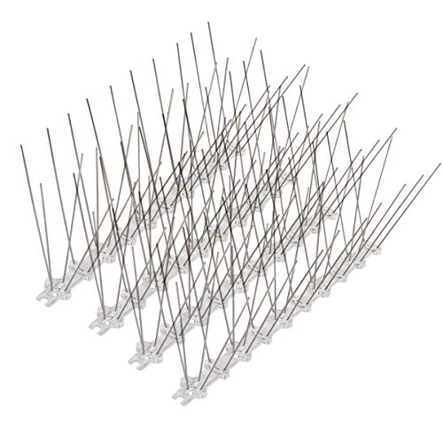 YOLER 鳥よけ とげピー 鳩対策 500cm フン害対策 防鳥グッズ 猫侵入脱走防止 ベランダ・屋上・窓枠用｜au PAY マーケット